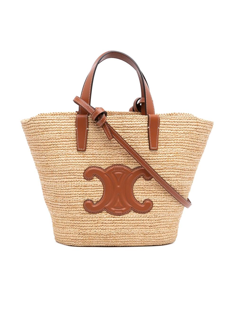 Celine Teen Supple Raffia Cuir Triomphe #362381C12B